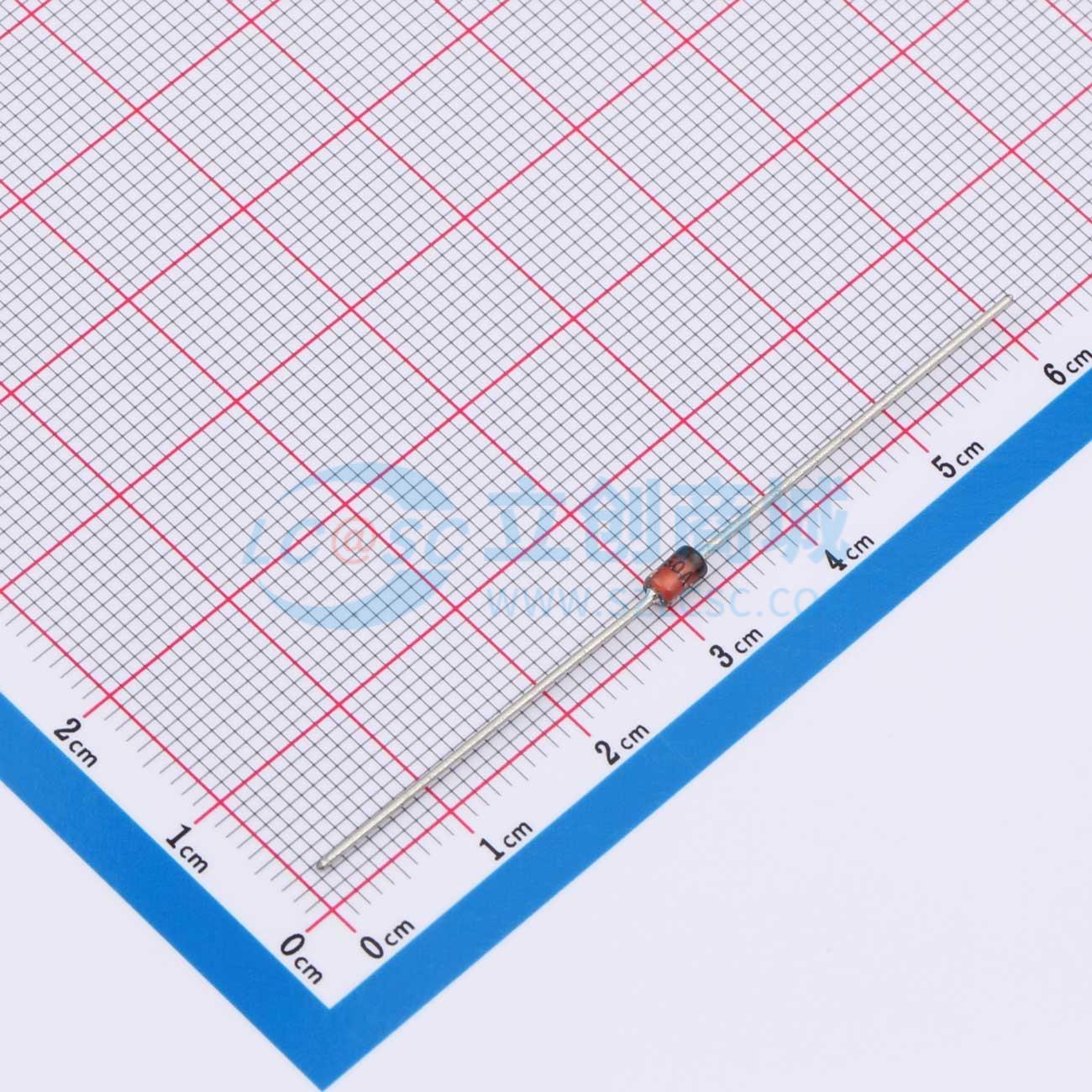 点击查看大图 1N4760APF实物图