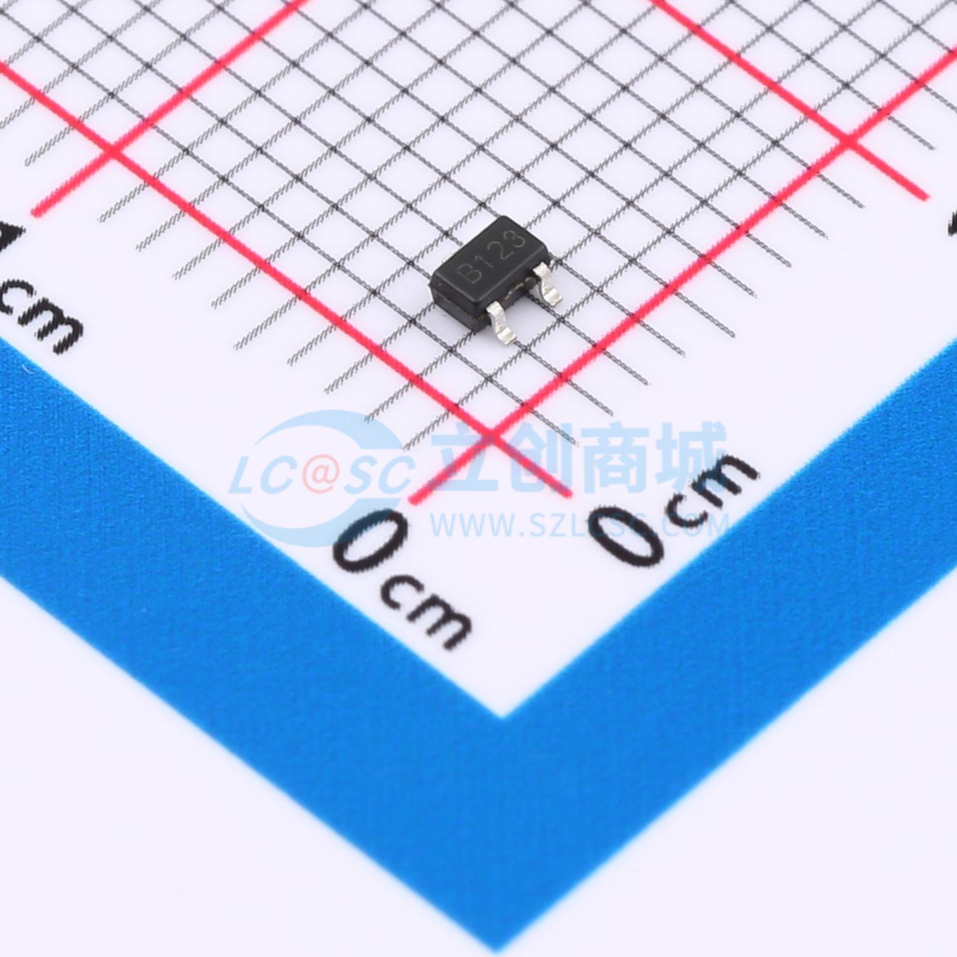 点击查看大图 BSS123W实物图