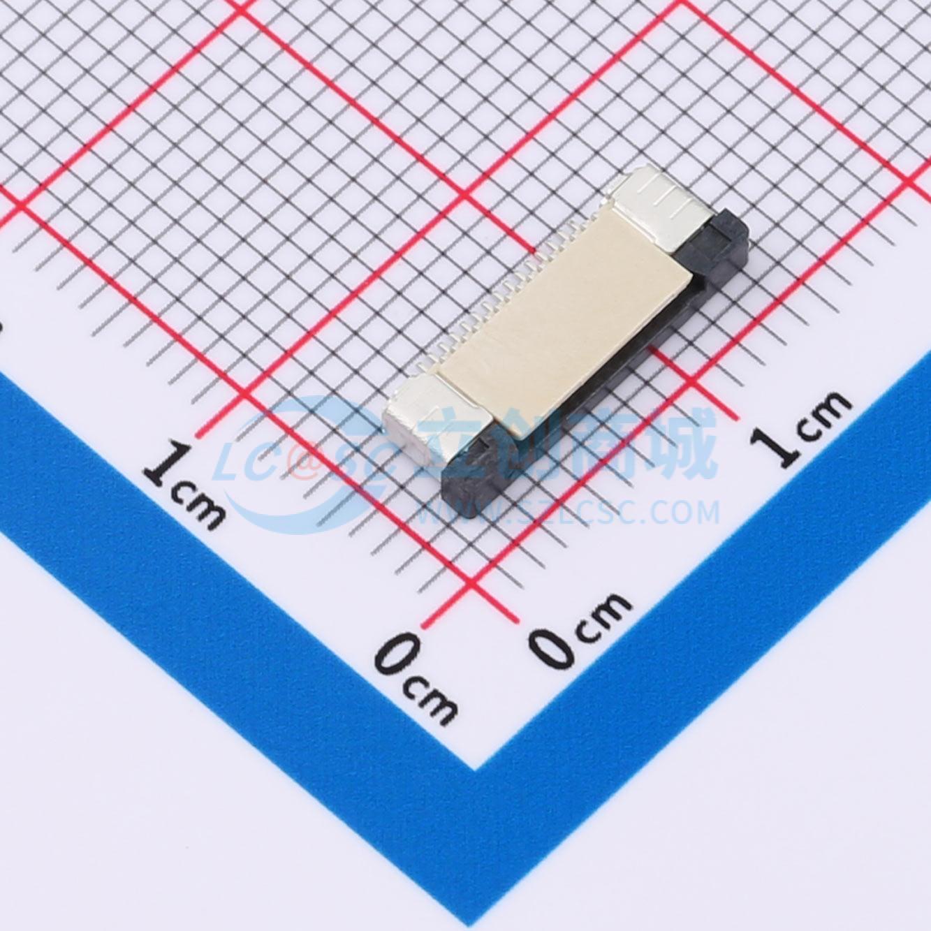 点击查看大图 KH-CL0.5-H2.0-15PS-SMT实物图