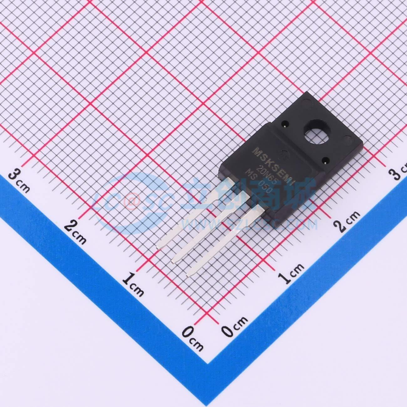 点击查看大图 MS20N65F实物图