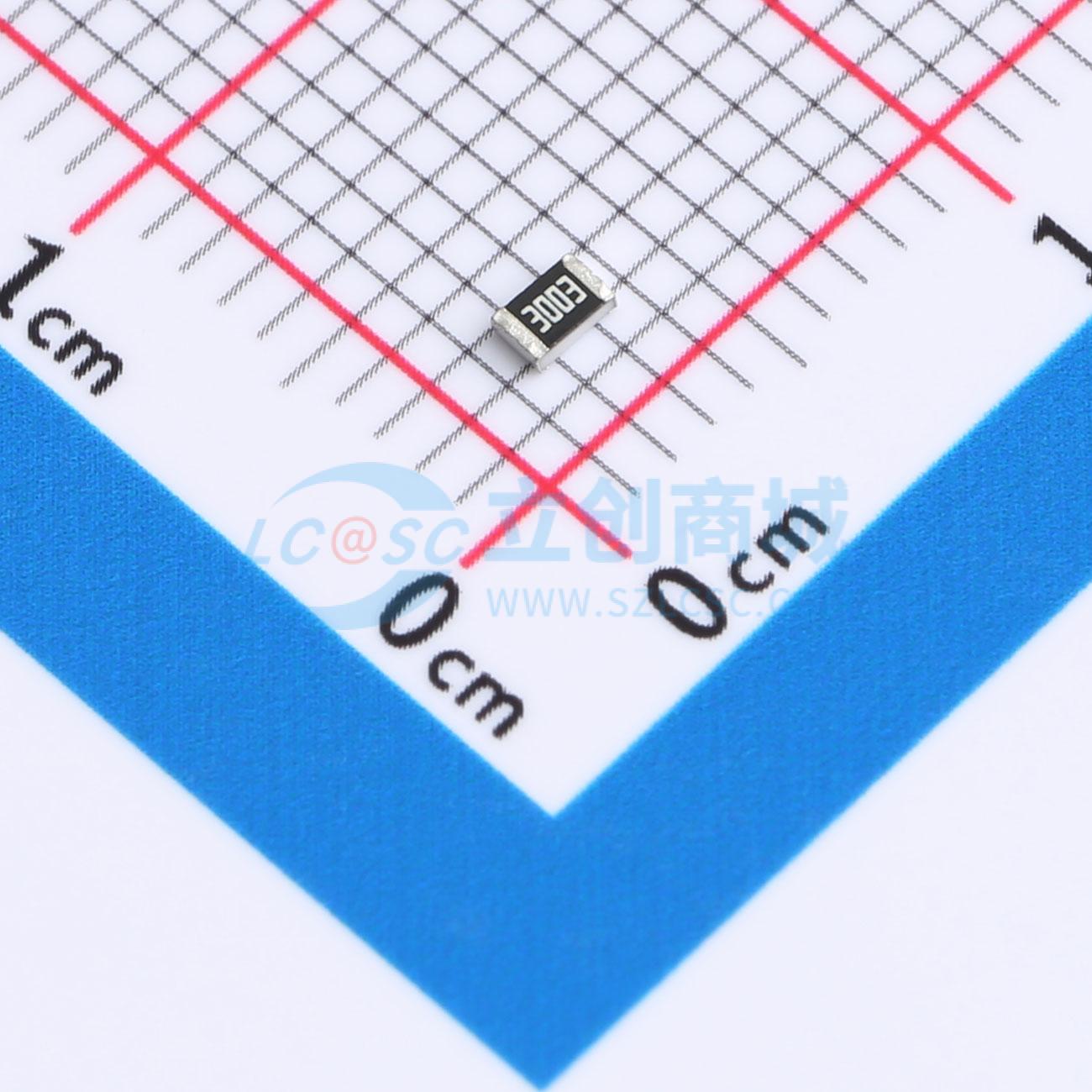 AF0805FR-07300KL实物图