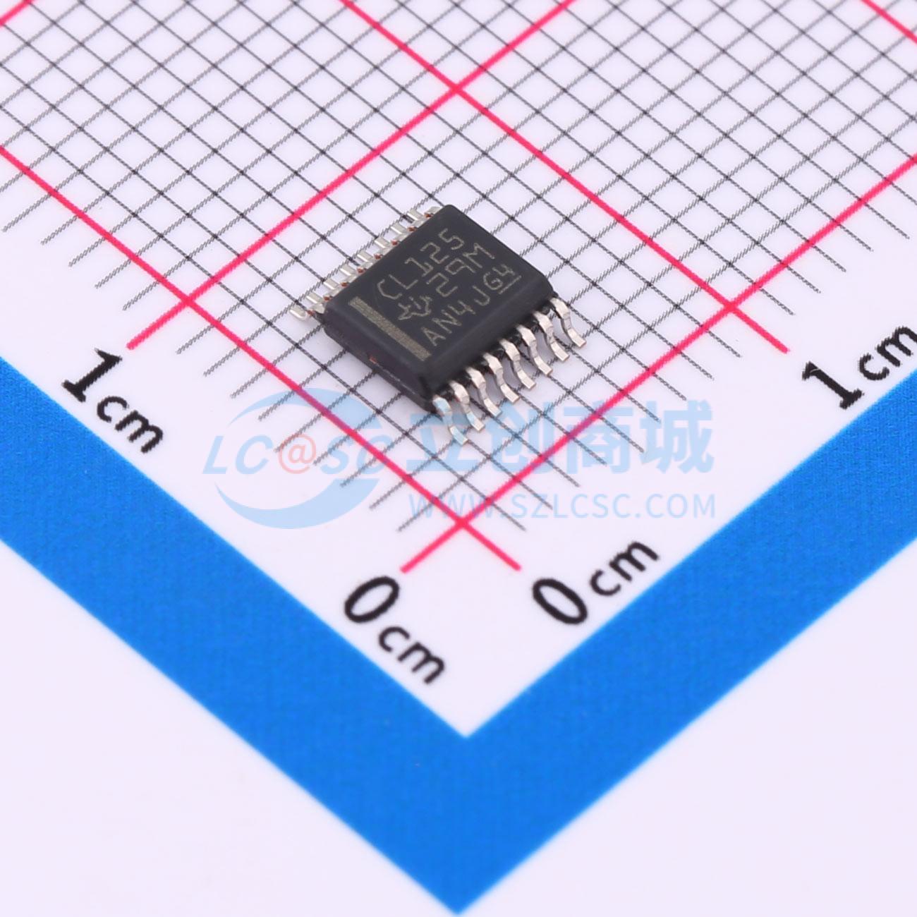 点击查看大图 SN74CBTLV3125DBQR实物图