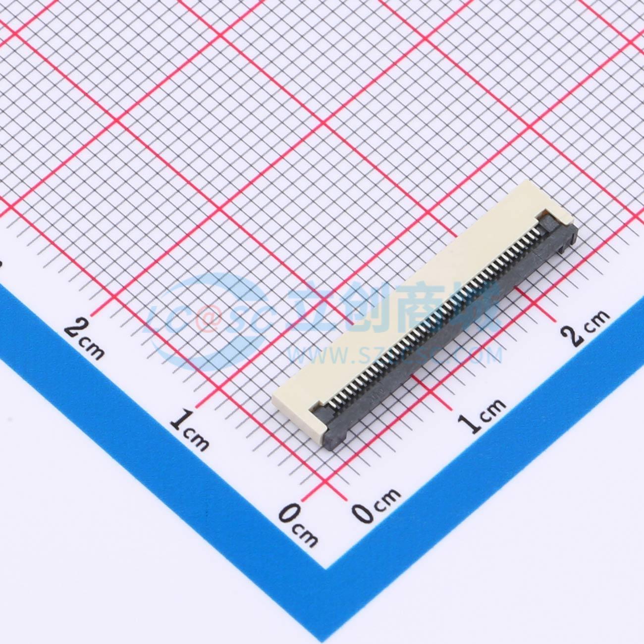 KH-FG0.5-H2.0-40PIN-SMT实物图