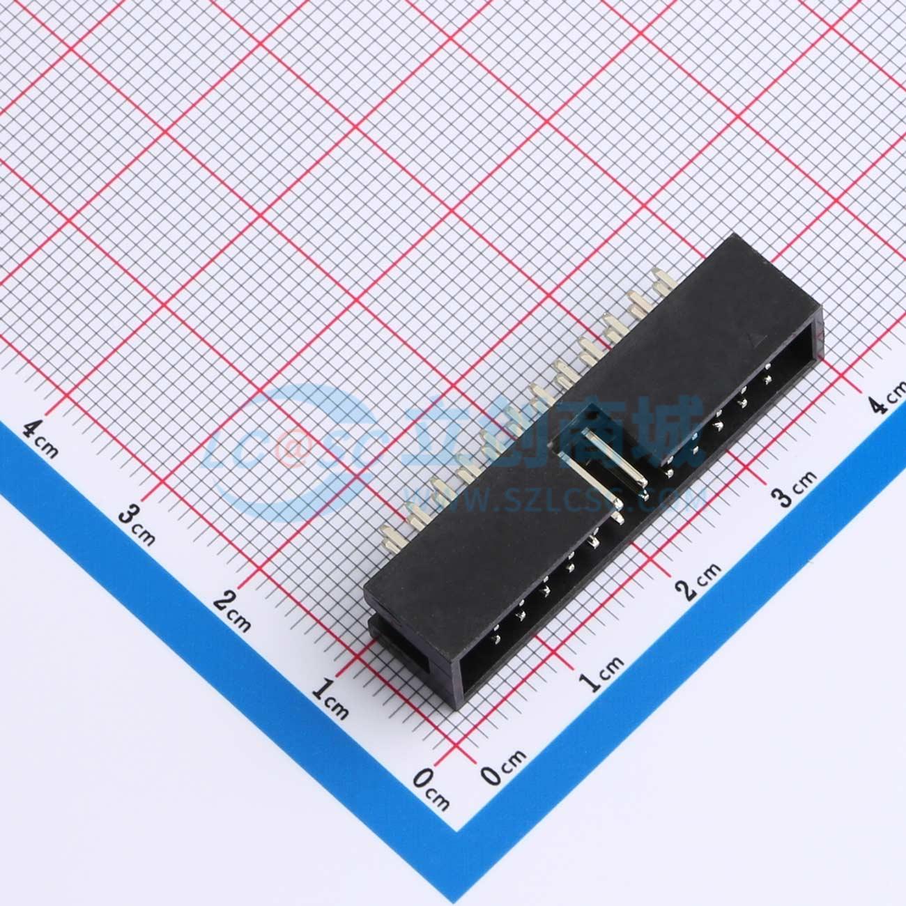 点击查看大图 IDC2.54-UP1S-12A实物图