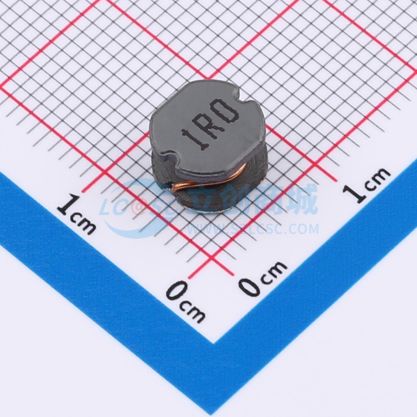 点击查看大图 XRCD75-1R0M实物图