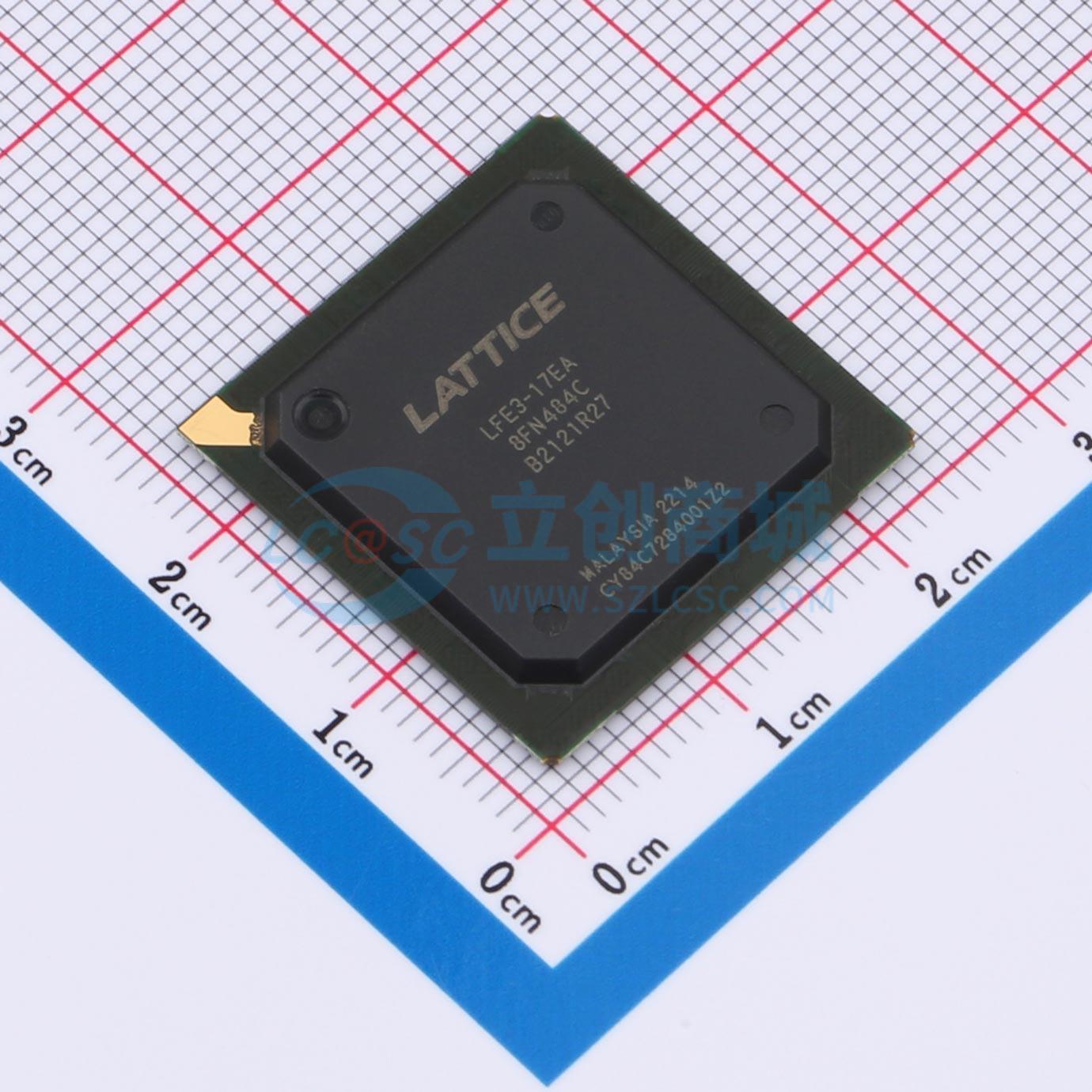 点击查看大图 LFE3-17EA-8FN484C实物图