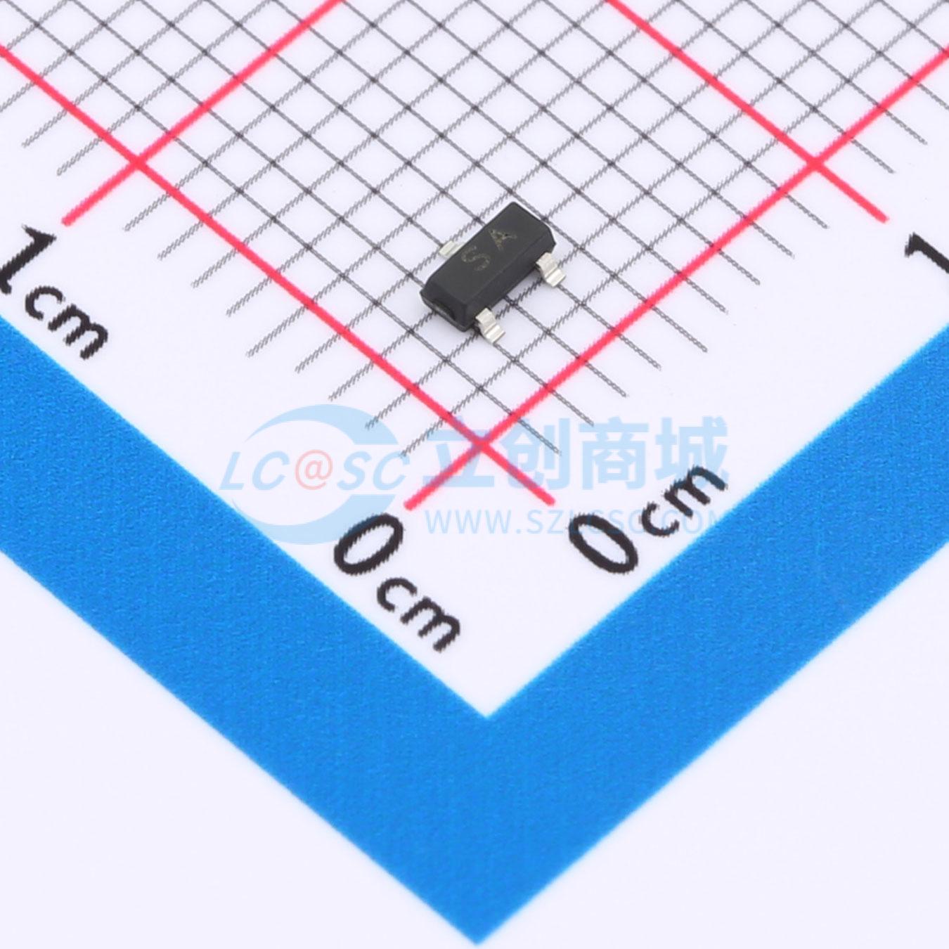 BSS123Q-7-VB实物图