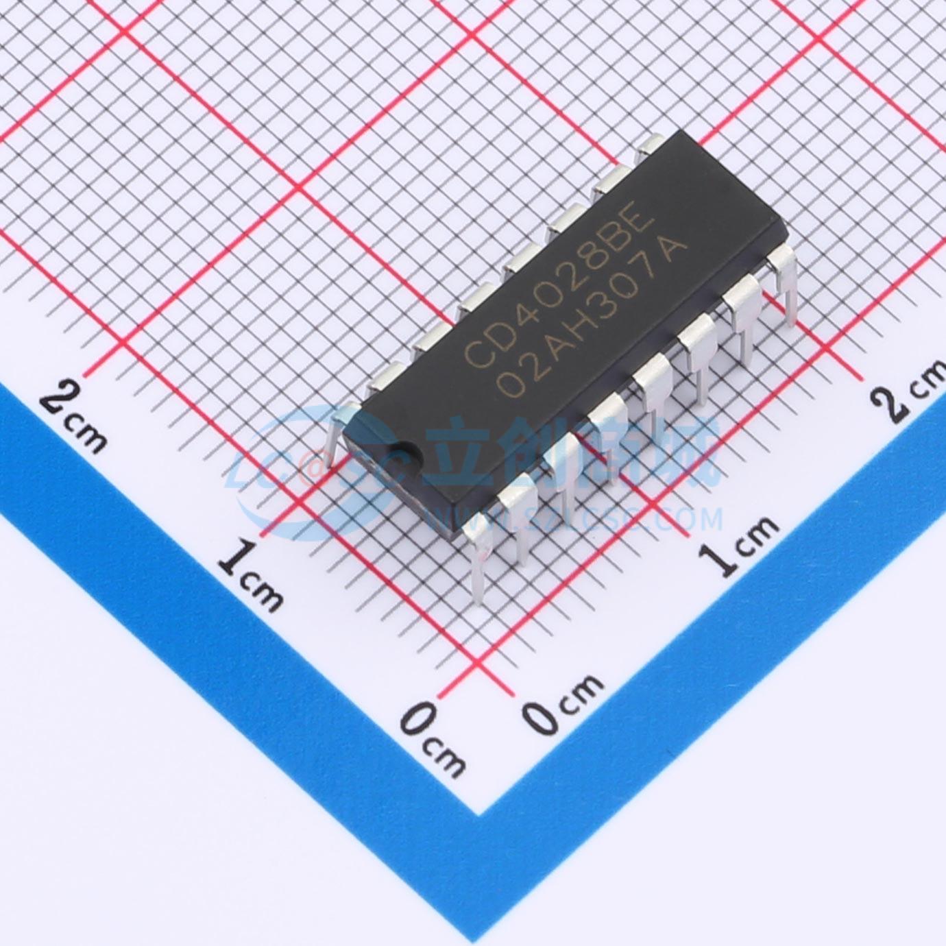 点击查看大图 CD4028BE(LX)实物图