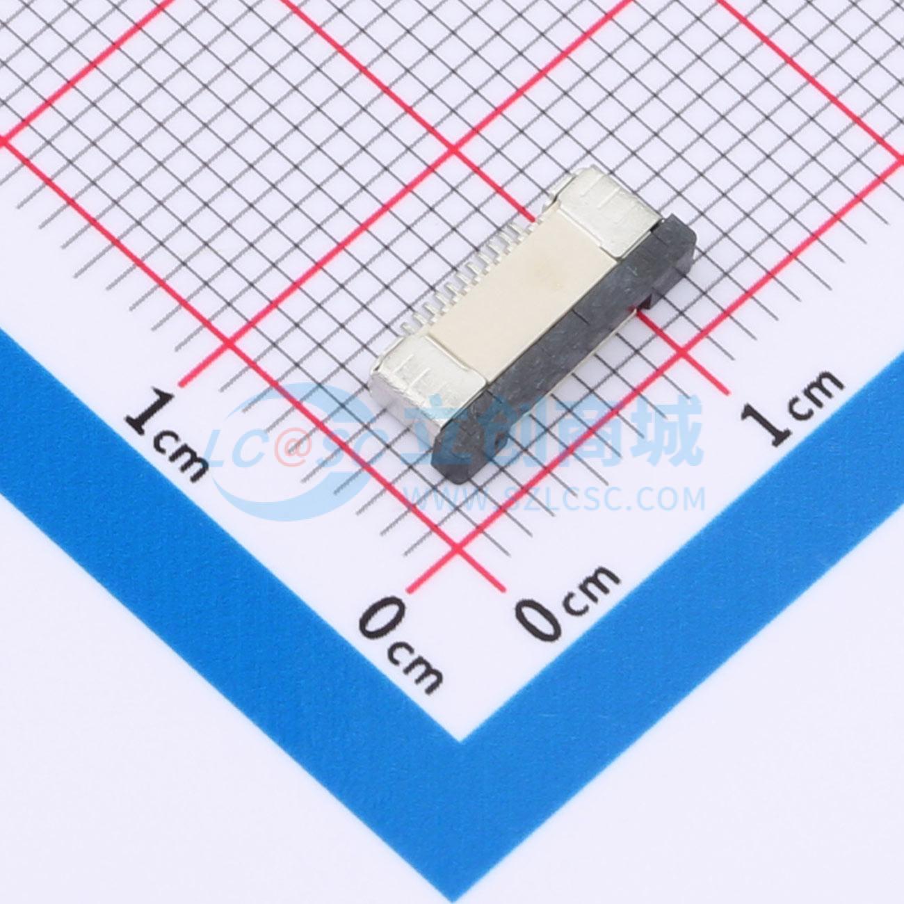FPC0.5B-WTX-11P实物图