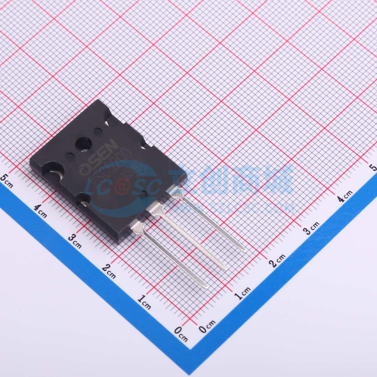 点击查看大图 2SC5200实物图