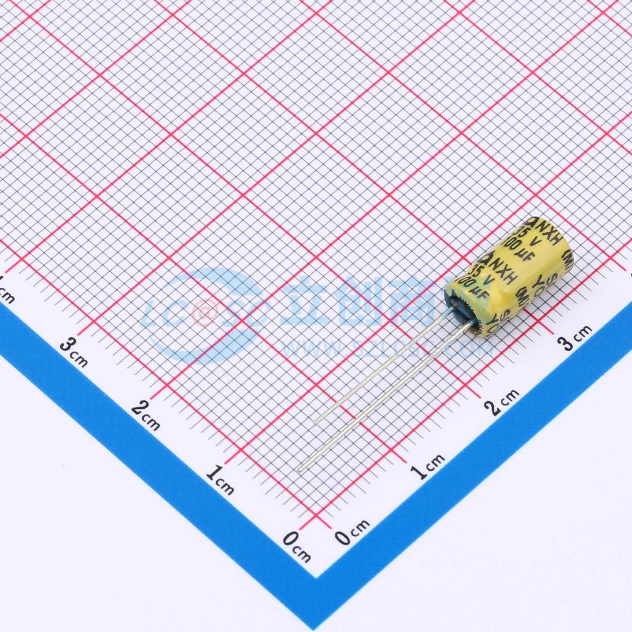 NXH35V100M 6*11实物图