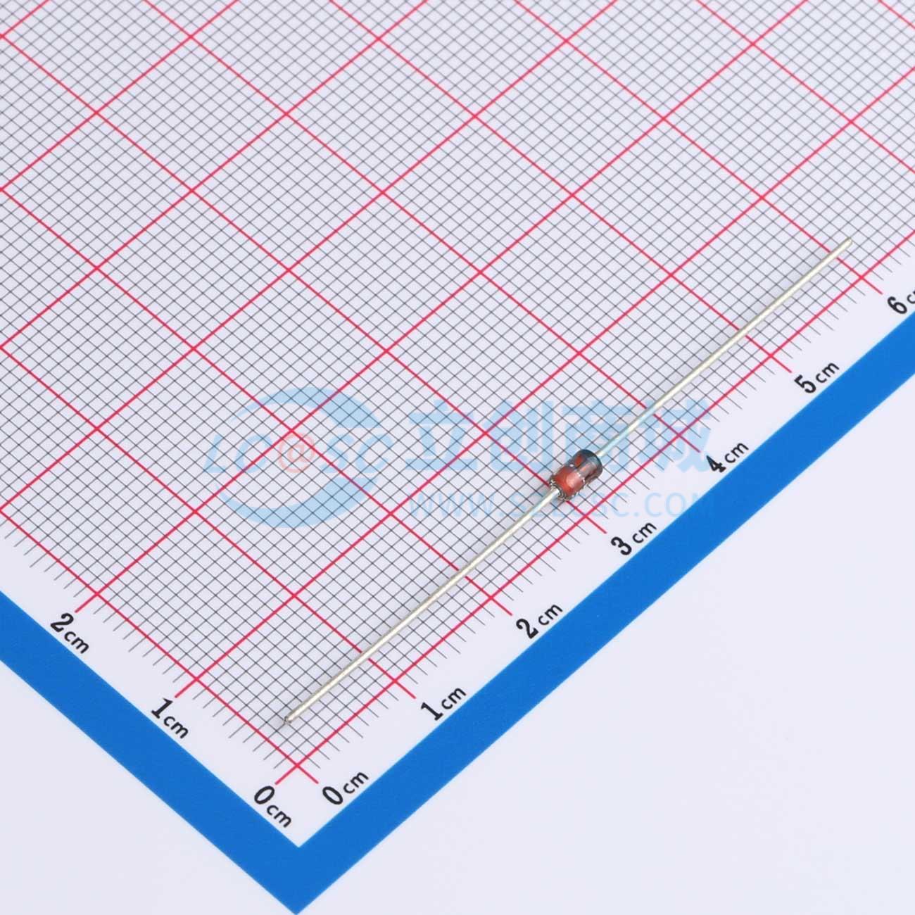 点击查看大图 1N4733APF实物图