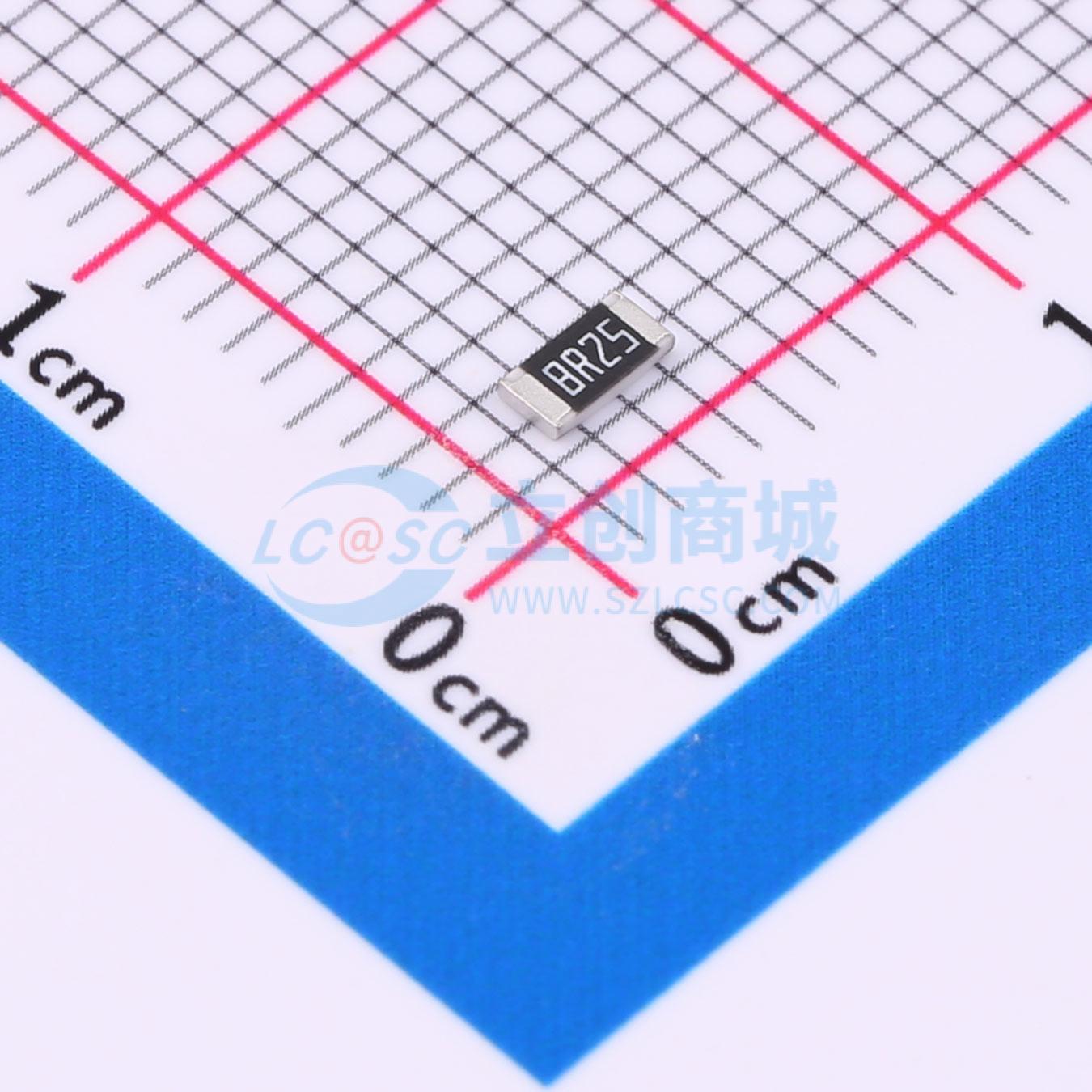 点击查看大图 FRC1206F8R25TS实物图