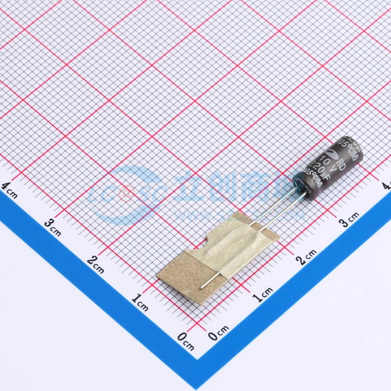 点击查看大图 RD1A227M05011PC35P实物图