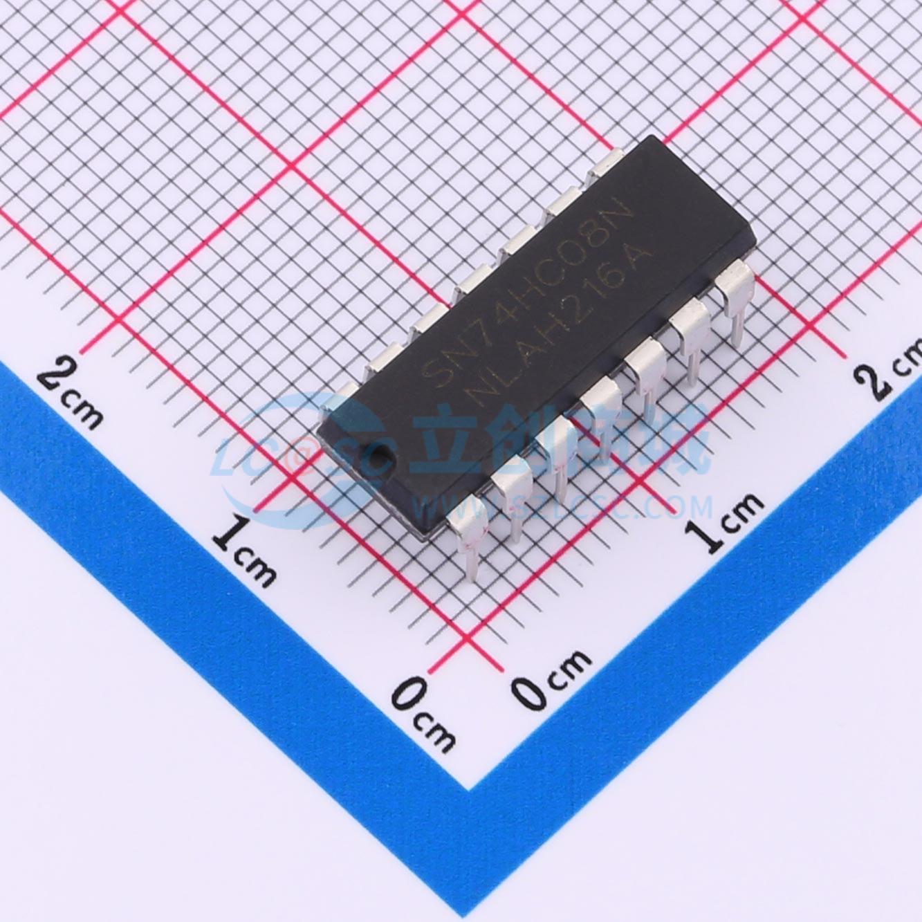 SN74HC08N(LX)实物图