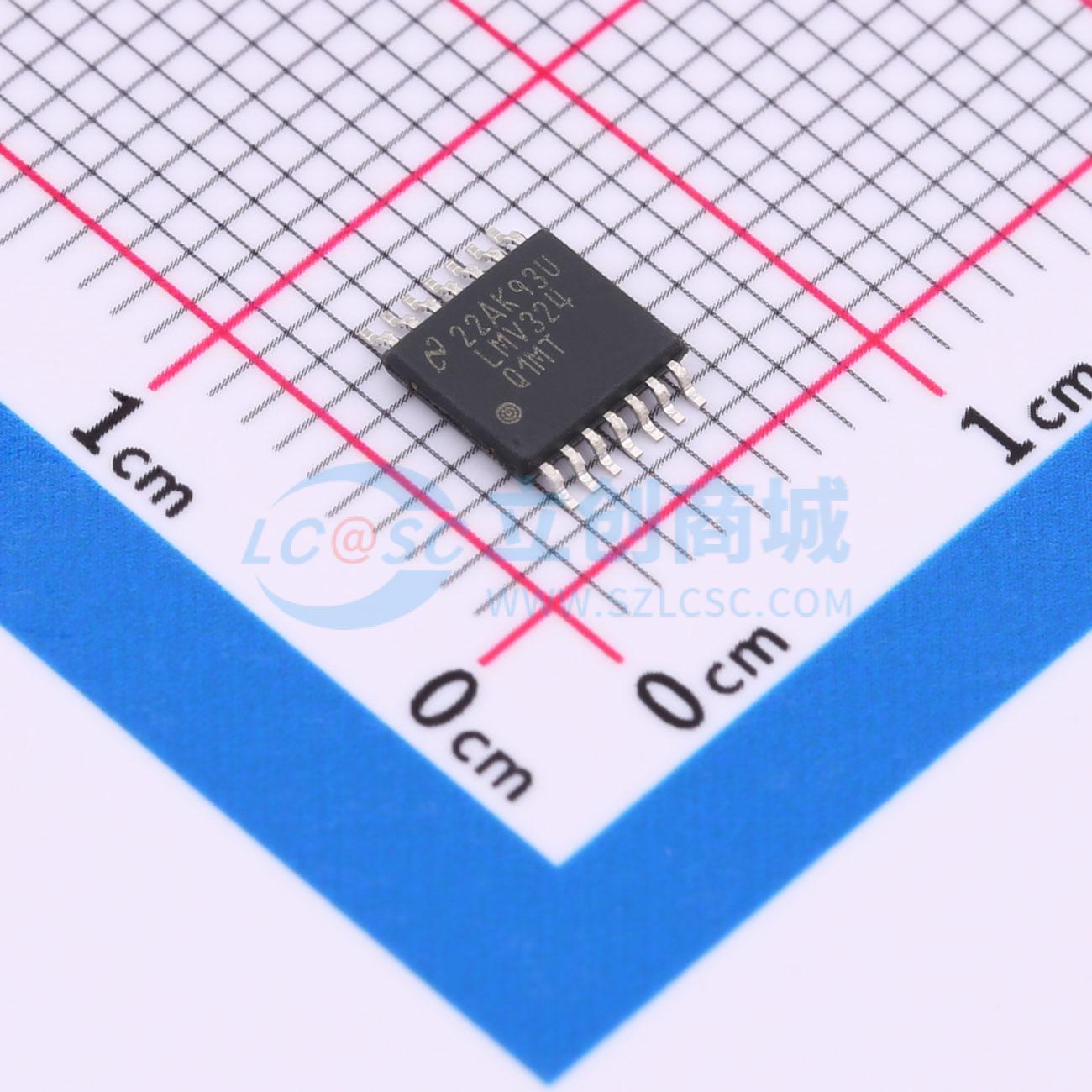 点击查看大图 LMV324Q1MTX/NOPB实物图