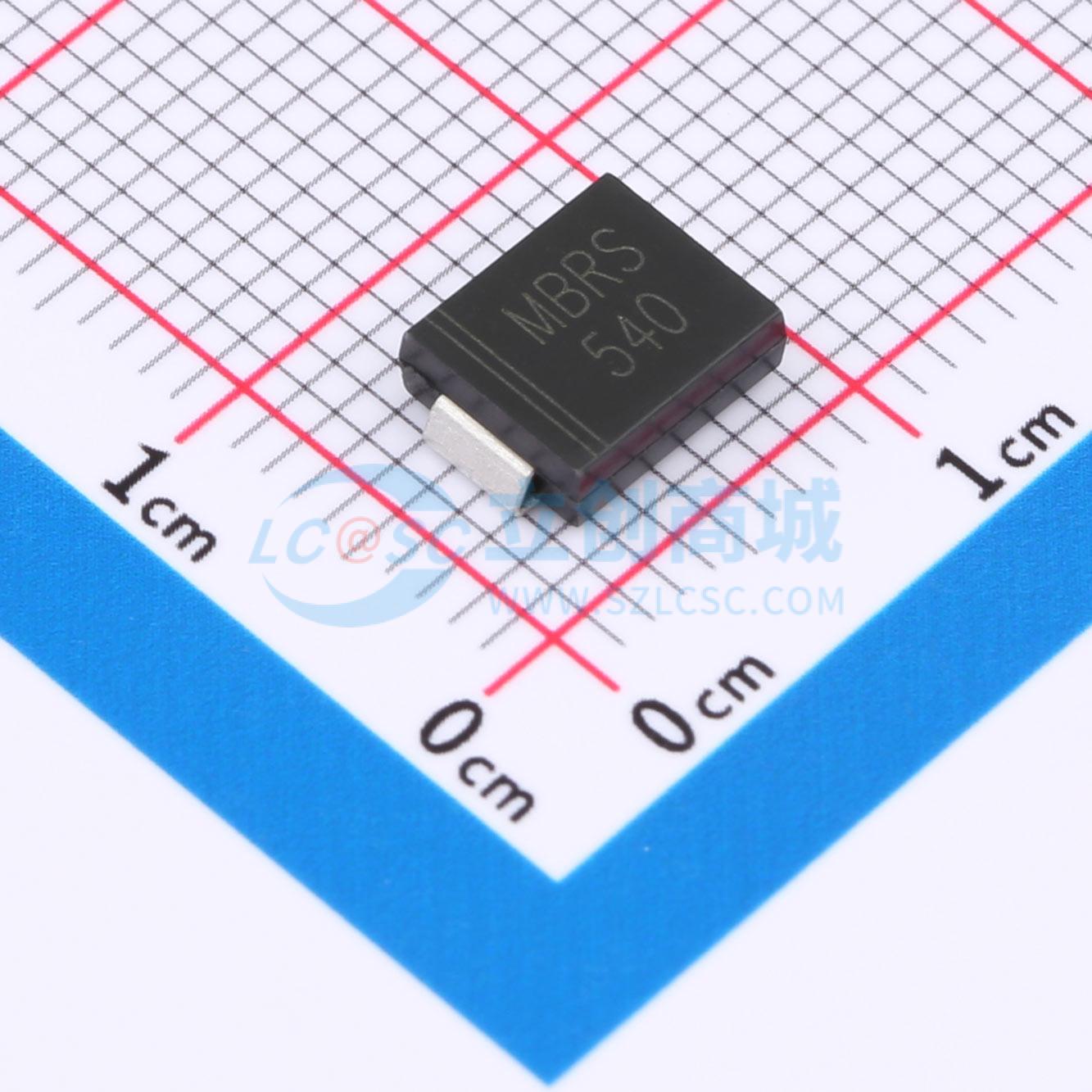 点击查看大图 MBRS540T3G(MS)实物图