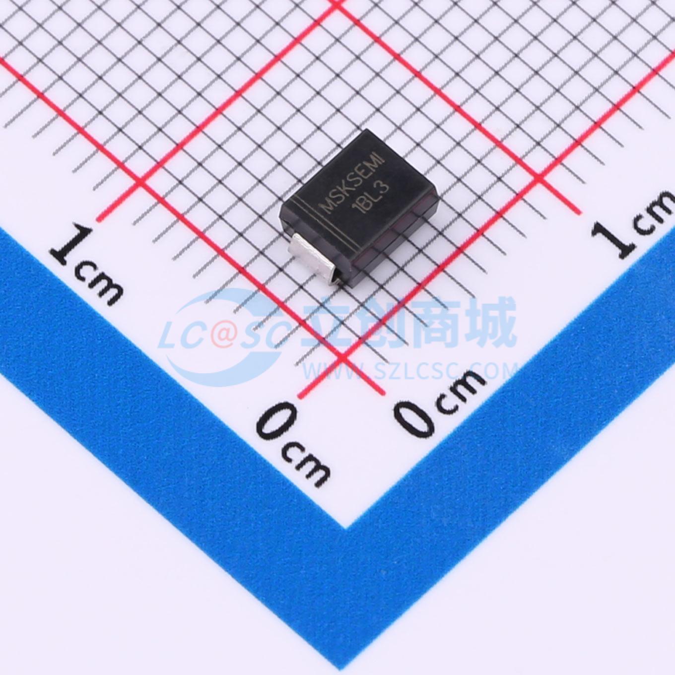 MBRS130LT3G(MS)实物图