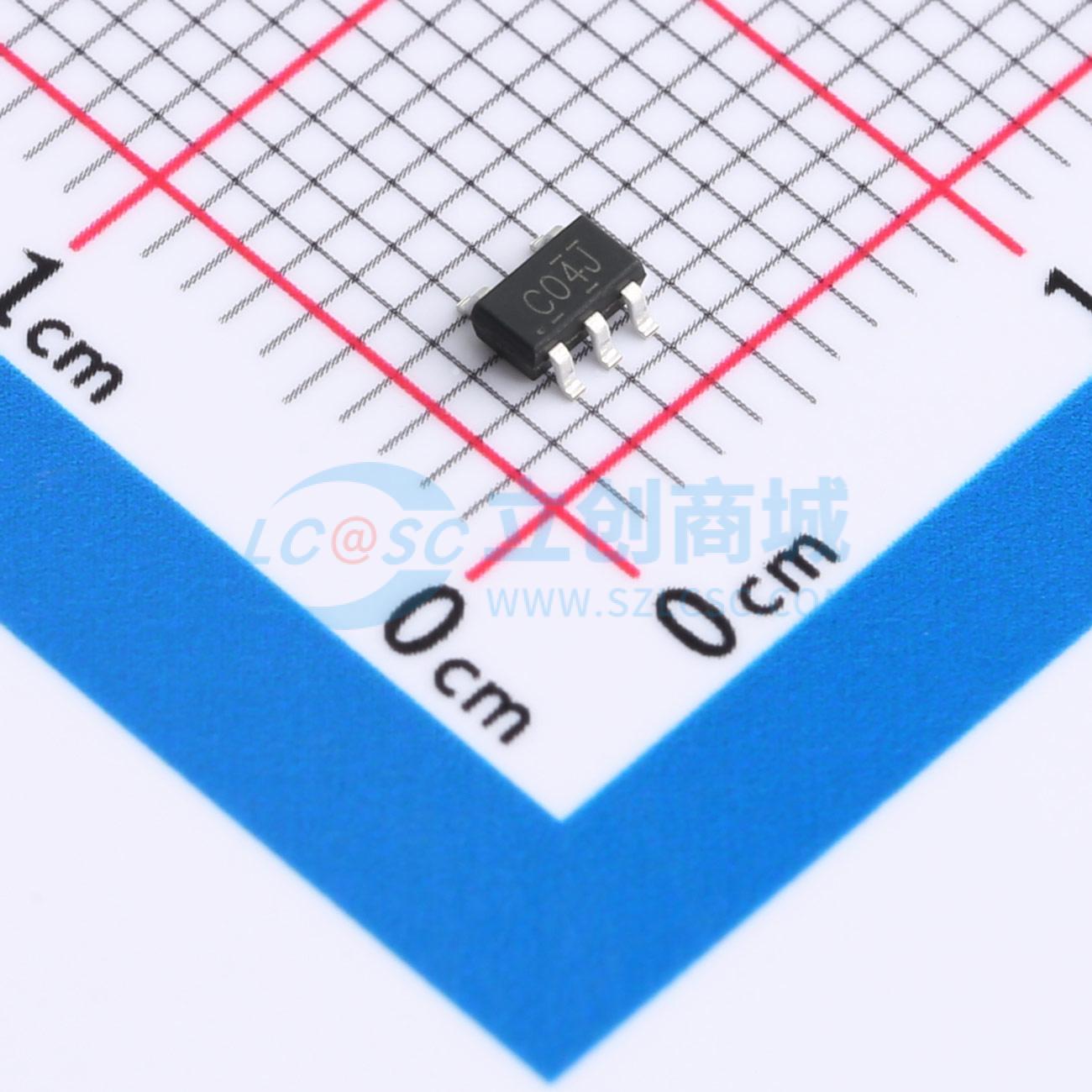 点击查看大图 HSN74LVC1G04DBVR实物图