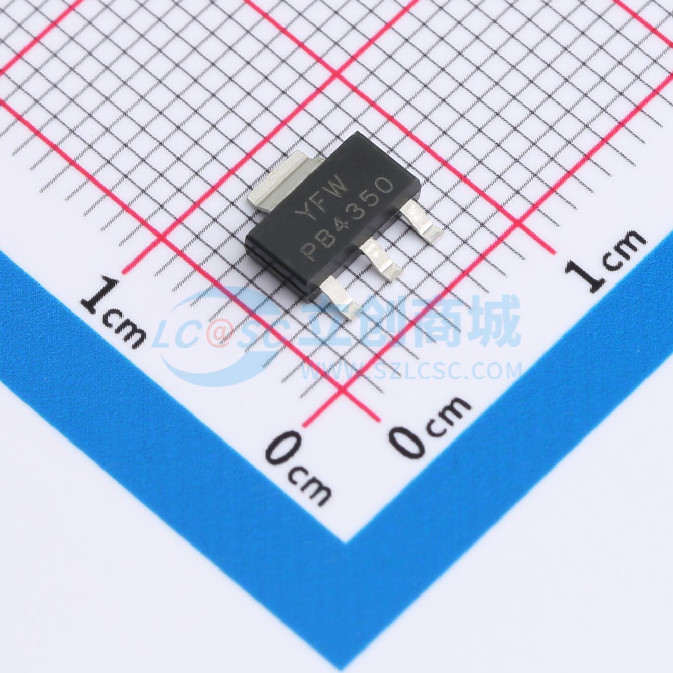 点击查看大图 PBSS4350Z实物图