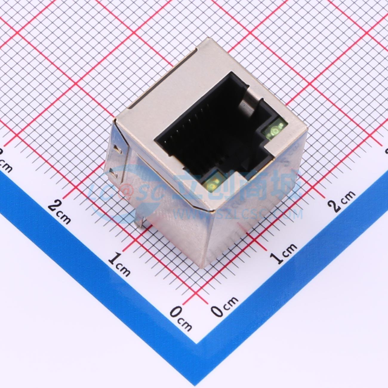 点击查看大图 R-RJ45S08P-CT00实物图