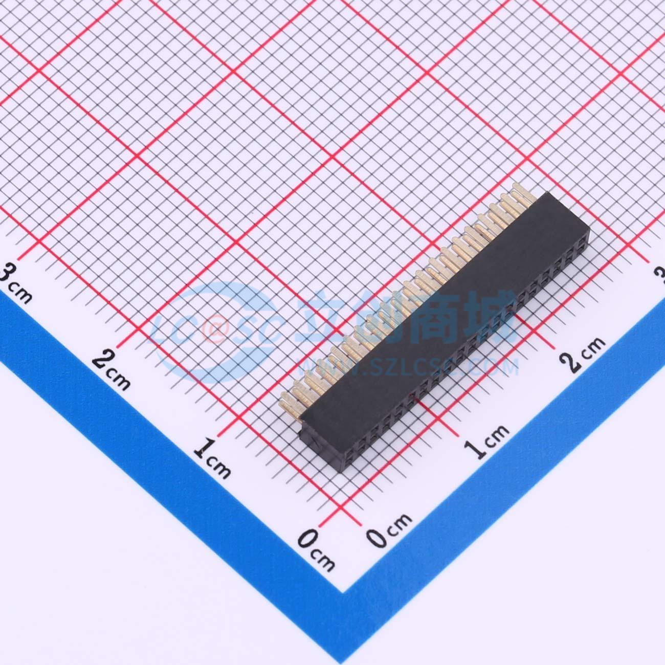 点击查看大图 HC-PM127-4.3H-2x20PZ实物图