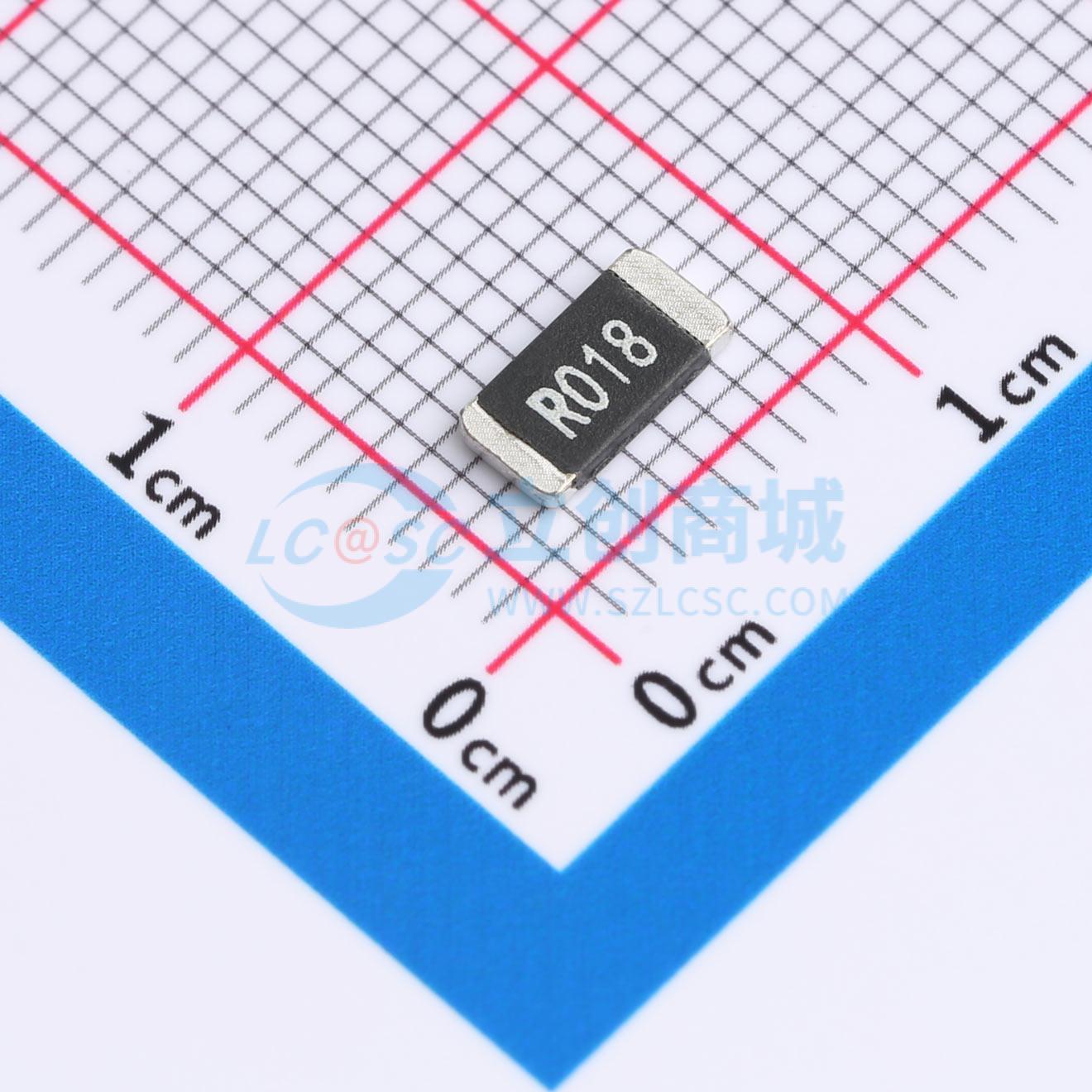 点击查看大图 ECSR2512FR018Q9实物图