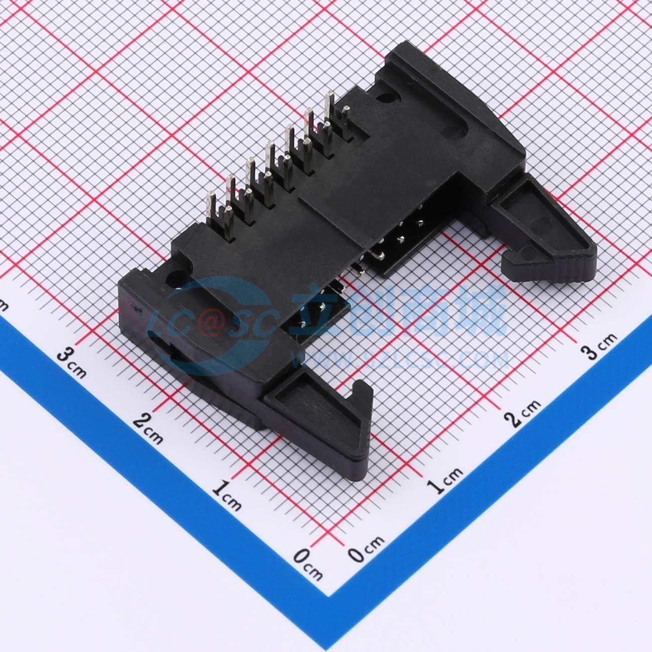 HX NJ2.54-2x7P WZ-CE实物图