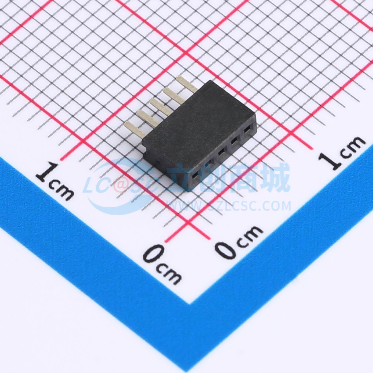 HX PM1.27-1x5P ZC实物图