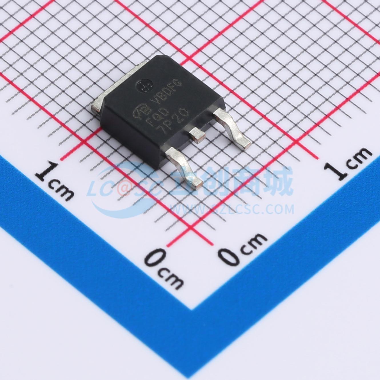 点击查看大图 FQD7P20-VB实物图