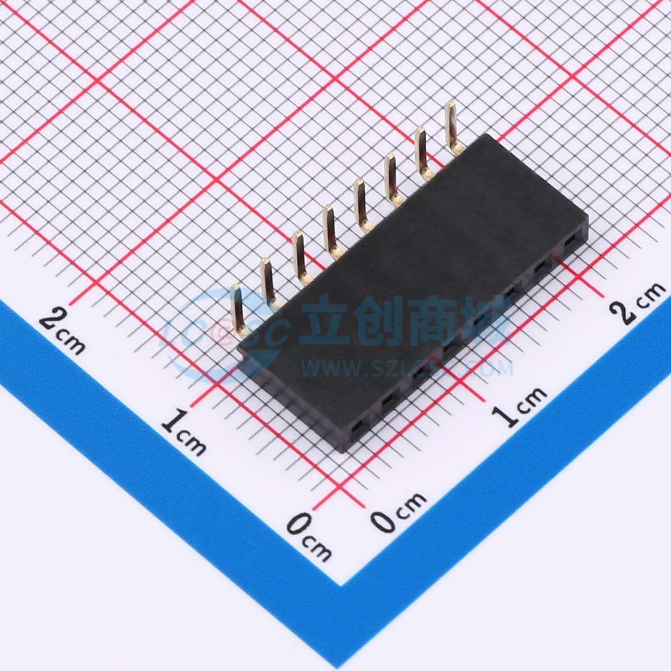 点击查看大图 HX PM2.54-1x8P WC-Y实物图