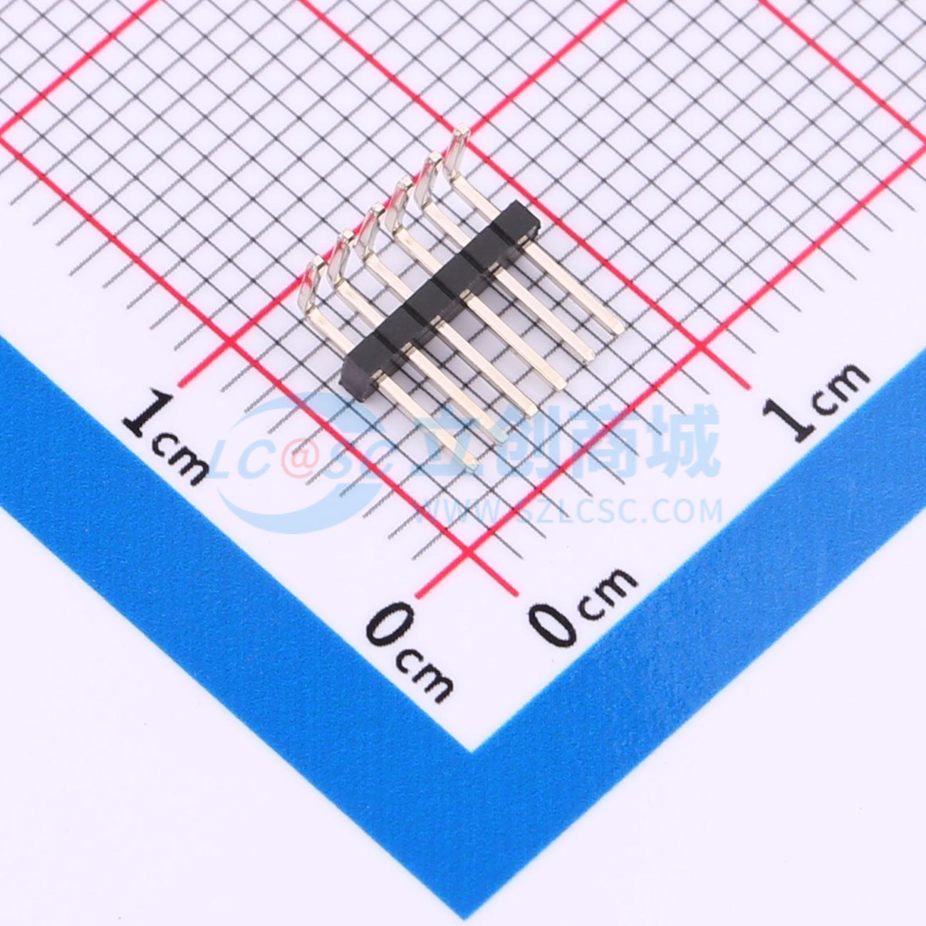点击查看大图 HX PZ1.27-1x6P WZ实物图