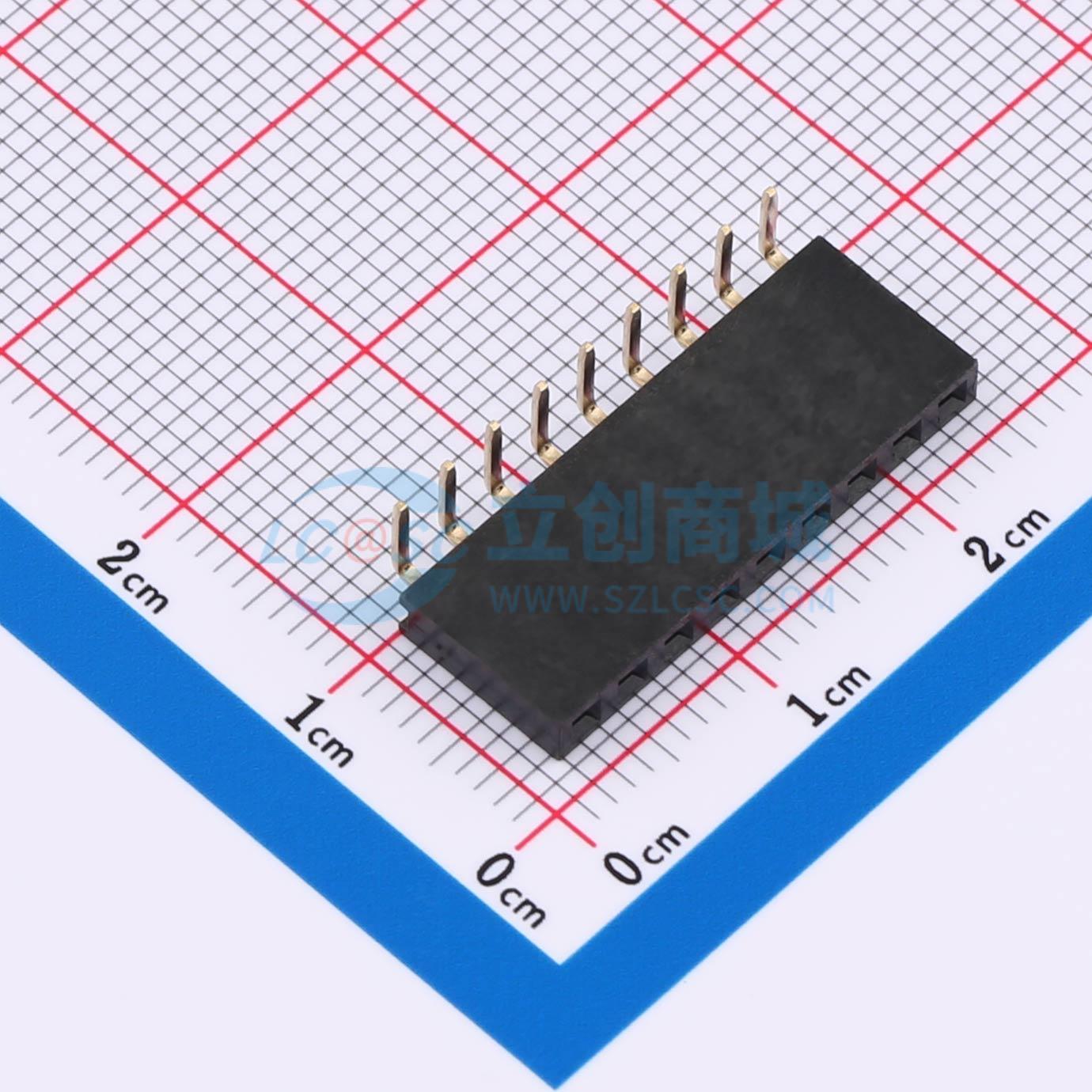 点击查看大图 HX PM2.54-1x9P WC-Y实物图