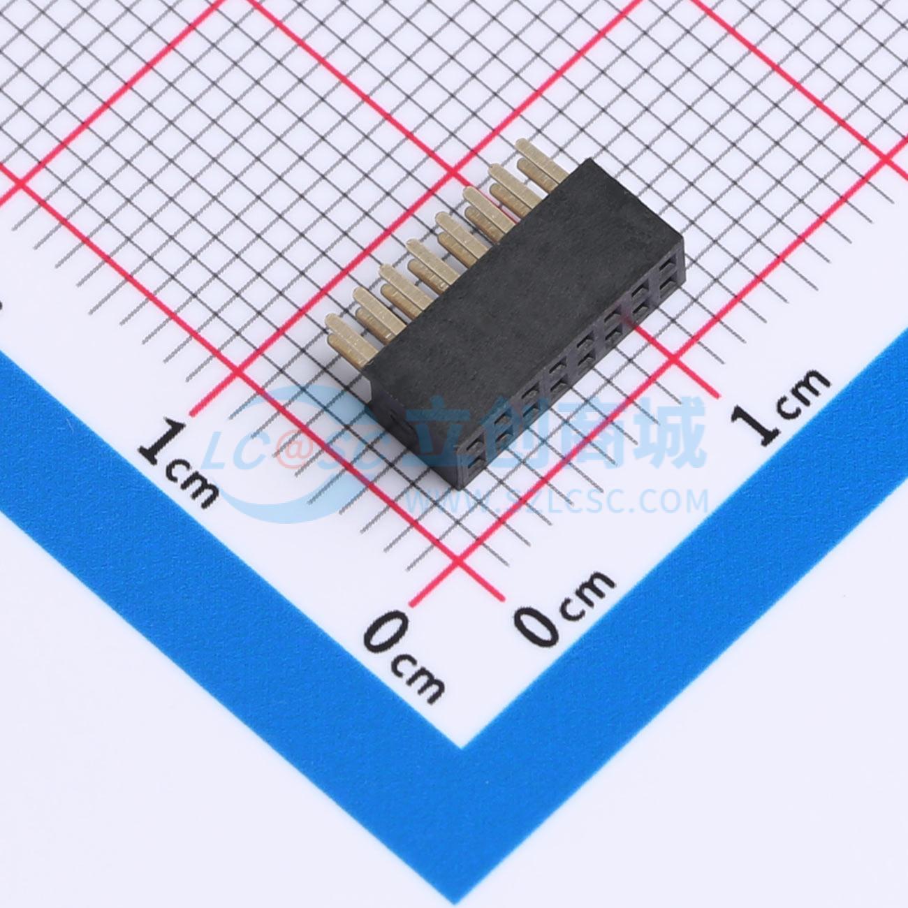 点击查看大图 HC-PM127-4.3H-2x8PZ实物图