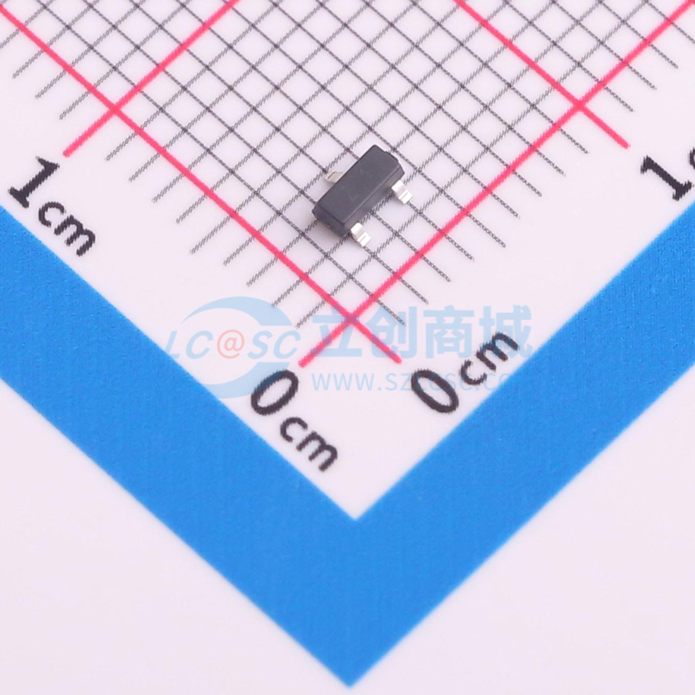 点击查看大图 BZX84C4V7实物图