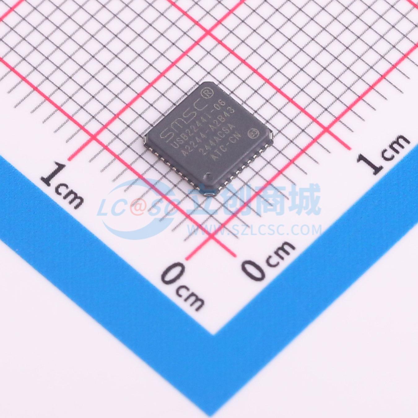 点击查看大图 USB2244I-AEZG-06-TR实物图