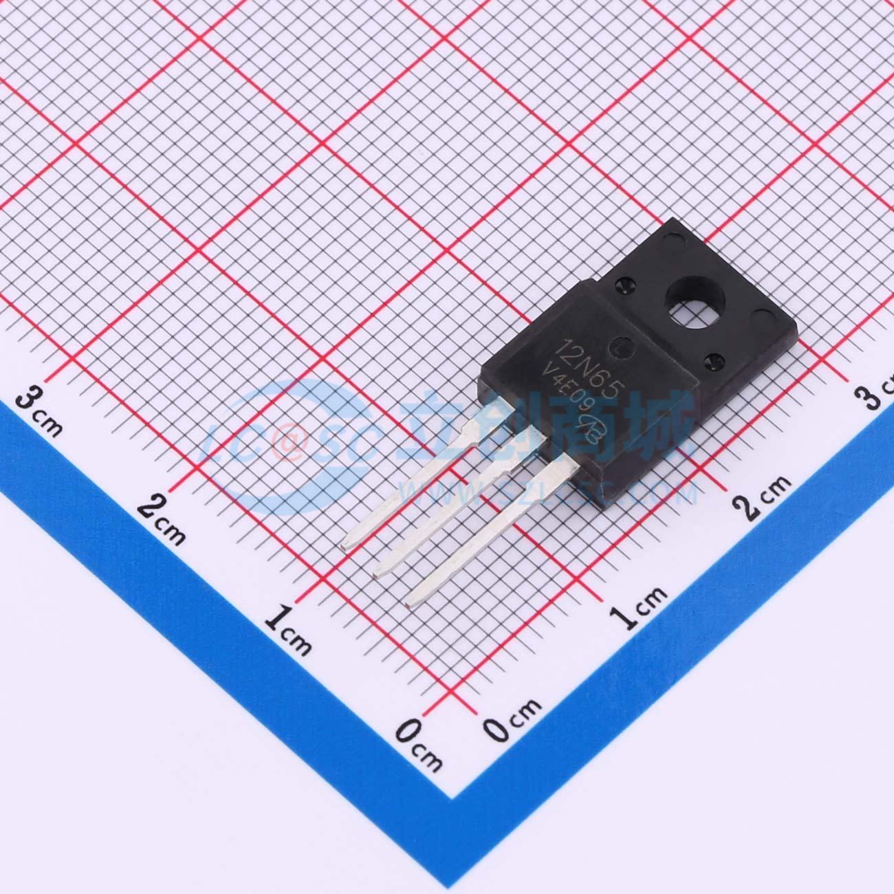 点击查看大图 JCS12N65FT-O-F-N-B-VB实物图