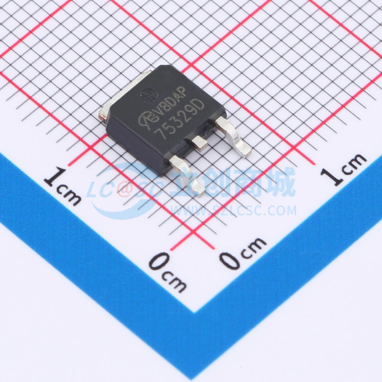 点击查看大图 HUF75329D3ST-VB实物图