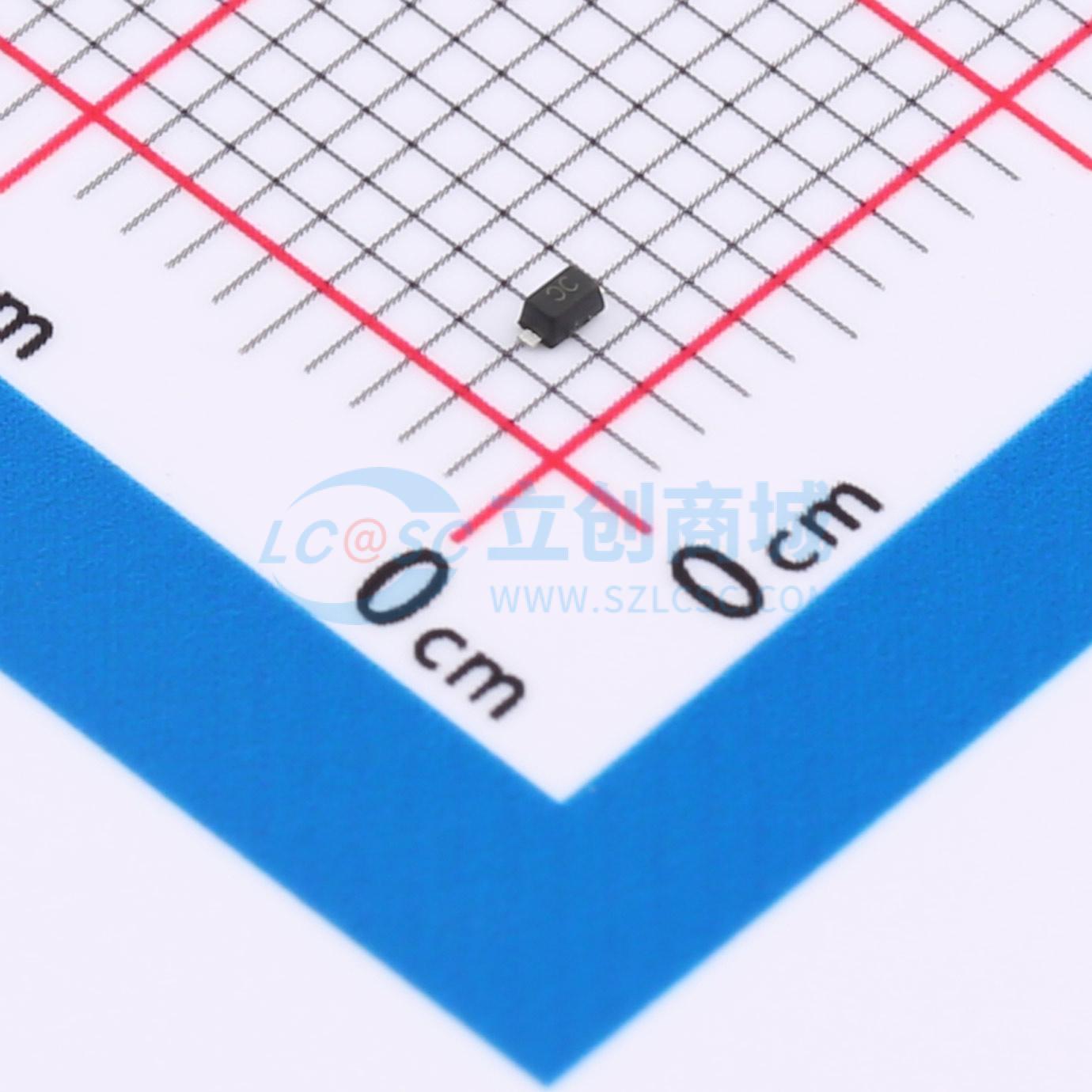 点击查看大图 HDESD5V0S1BB-7实物图
