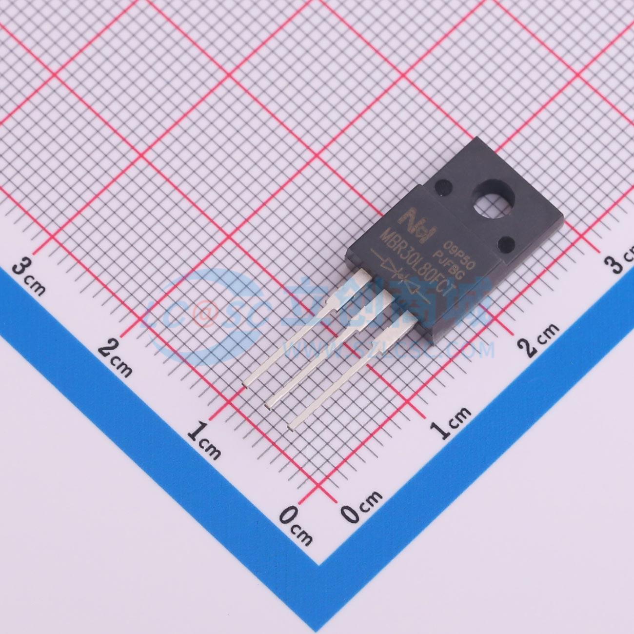 点击查看大图 MBR30L80FCT实物图