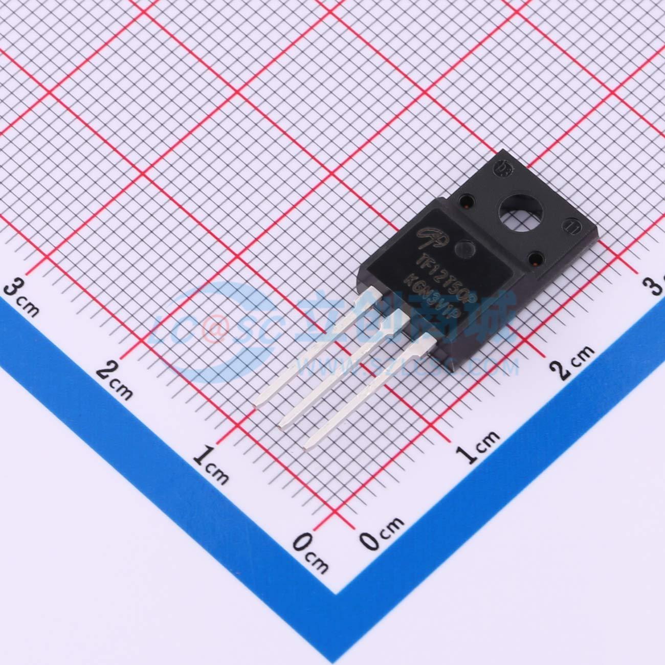 点击查看大图 AOTF12T50P实物图
