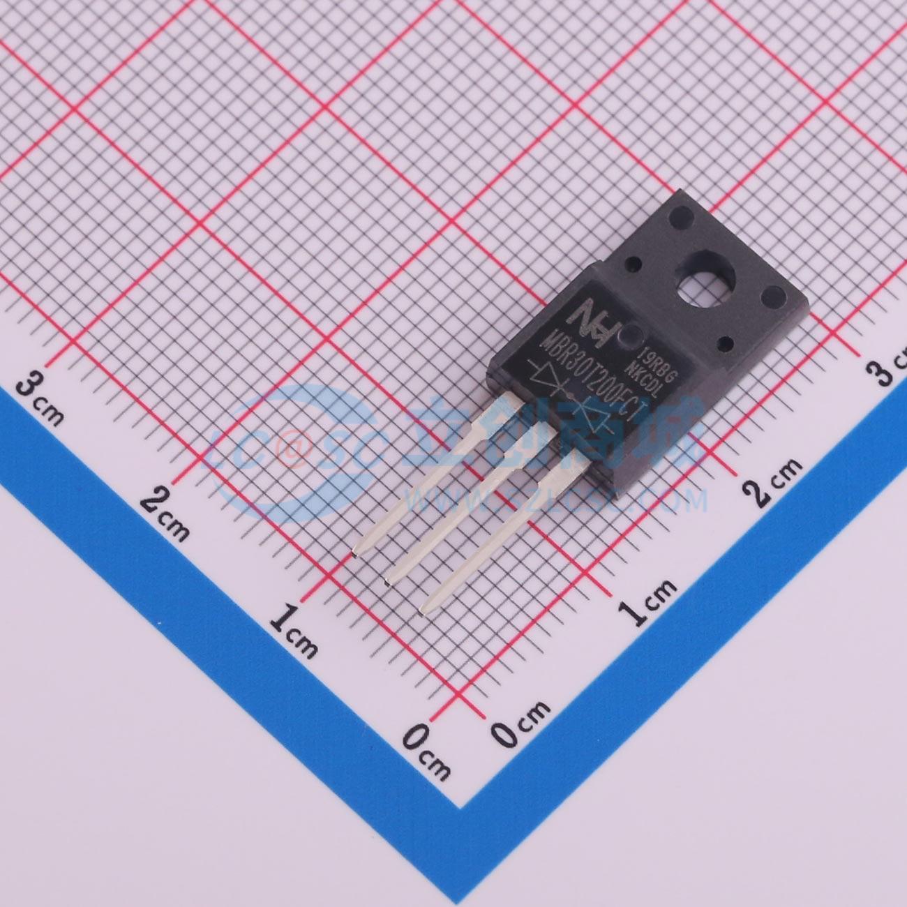 点击查看大图 MBR30T200FCT实物图