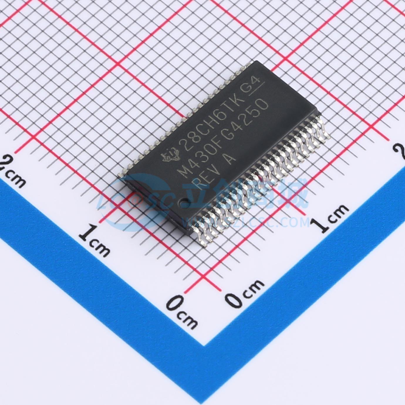 点击查看大图 MSP430FG4250IDLR实物图