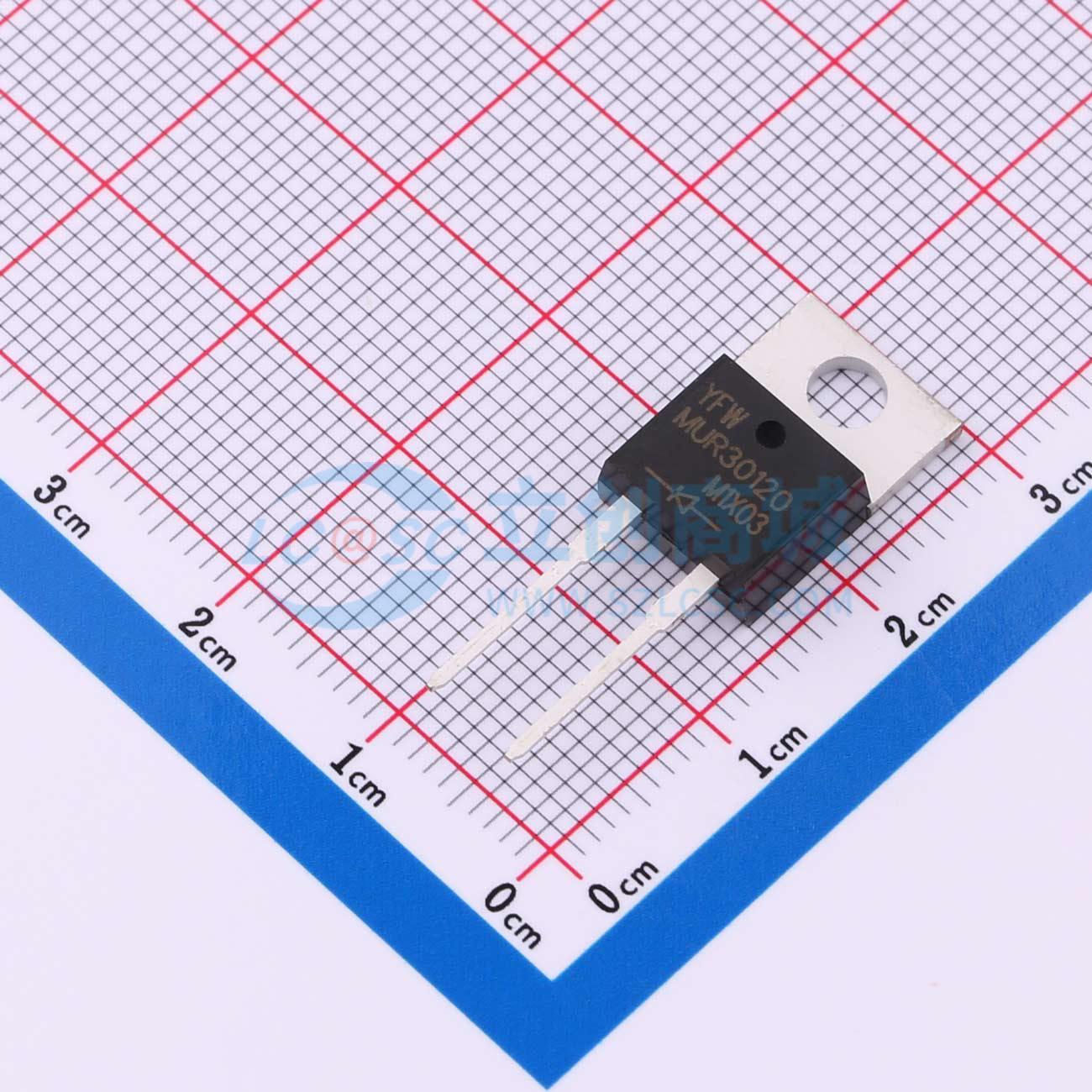 点击查看大图 MUR30120AC实物图