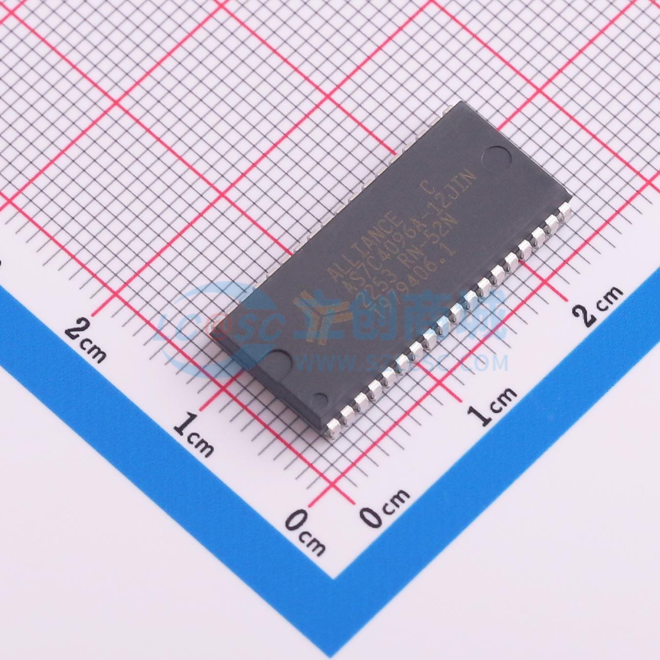 AS7C4096A-12JIN实物图