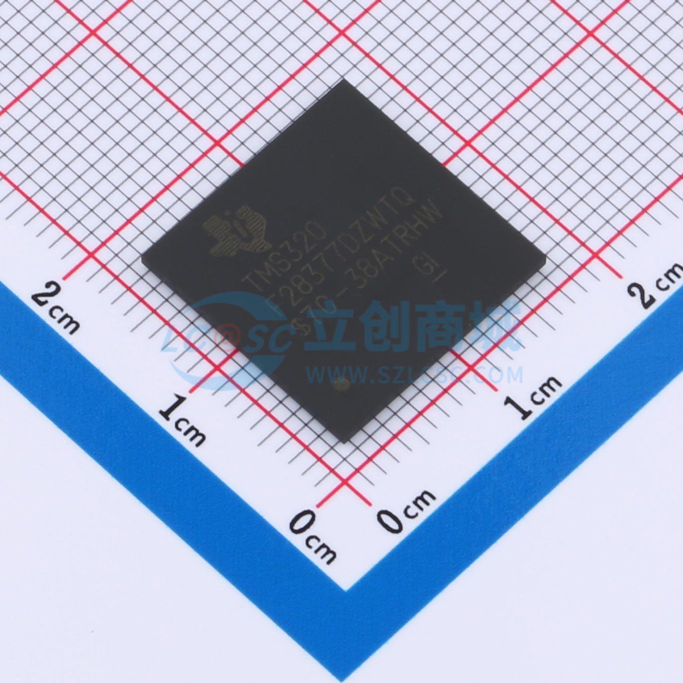 点击查看大图 TMS320F28377DZWTQR实物图