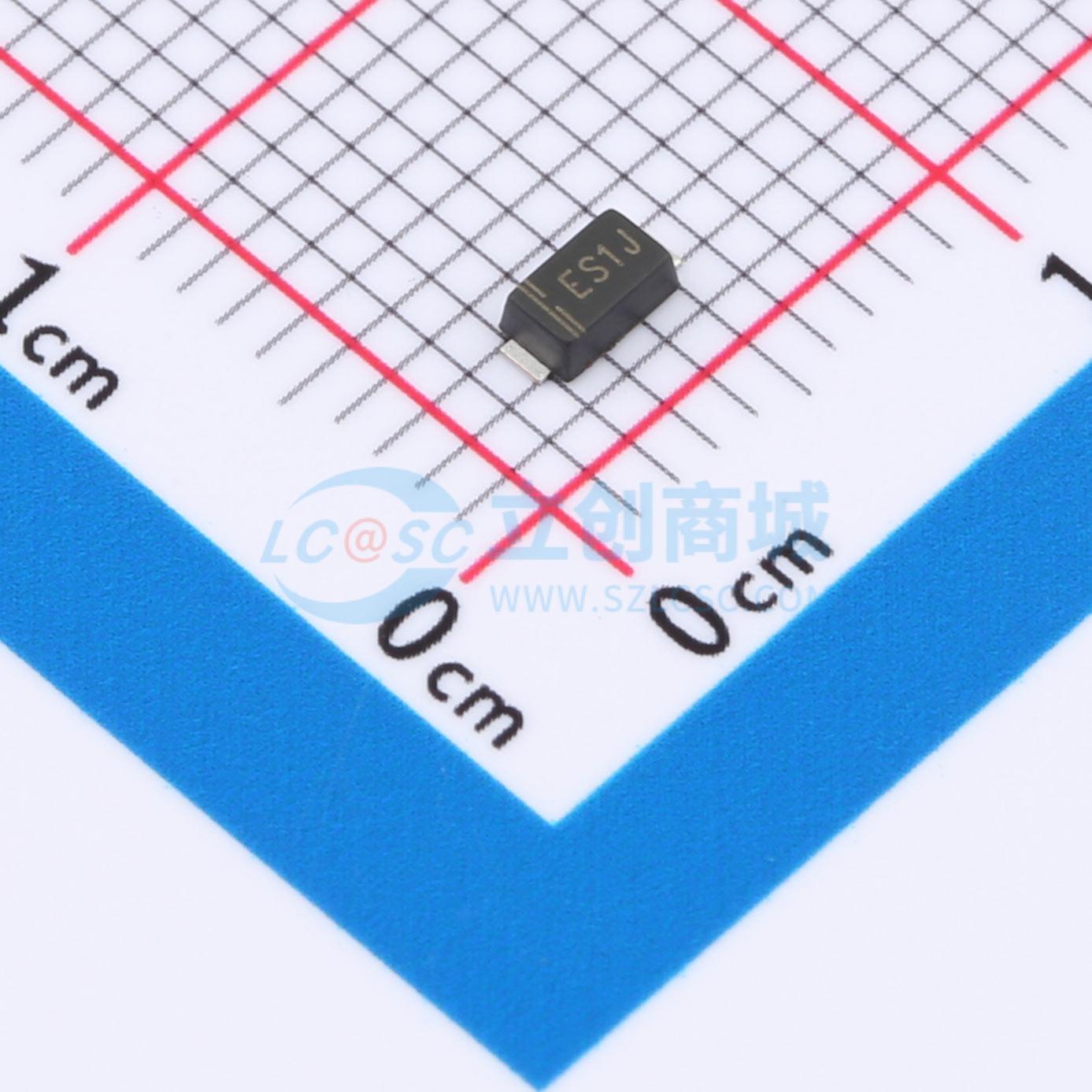 点击查看大图 ES1J(SOD-123FL)实物图