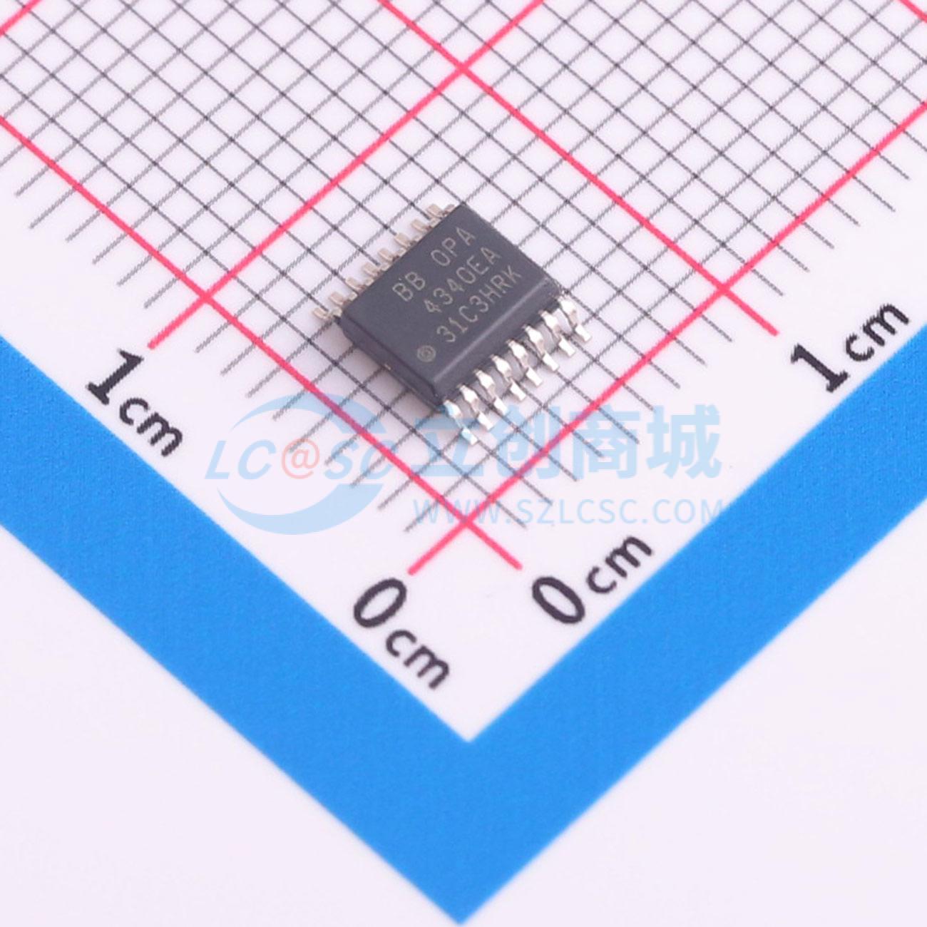 点击查看大图 OPA4340EA/2K5实物图