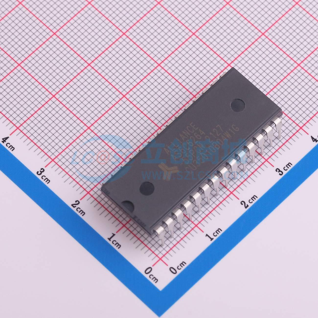 AS6C6264-55PCN实物图