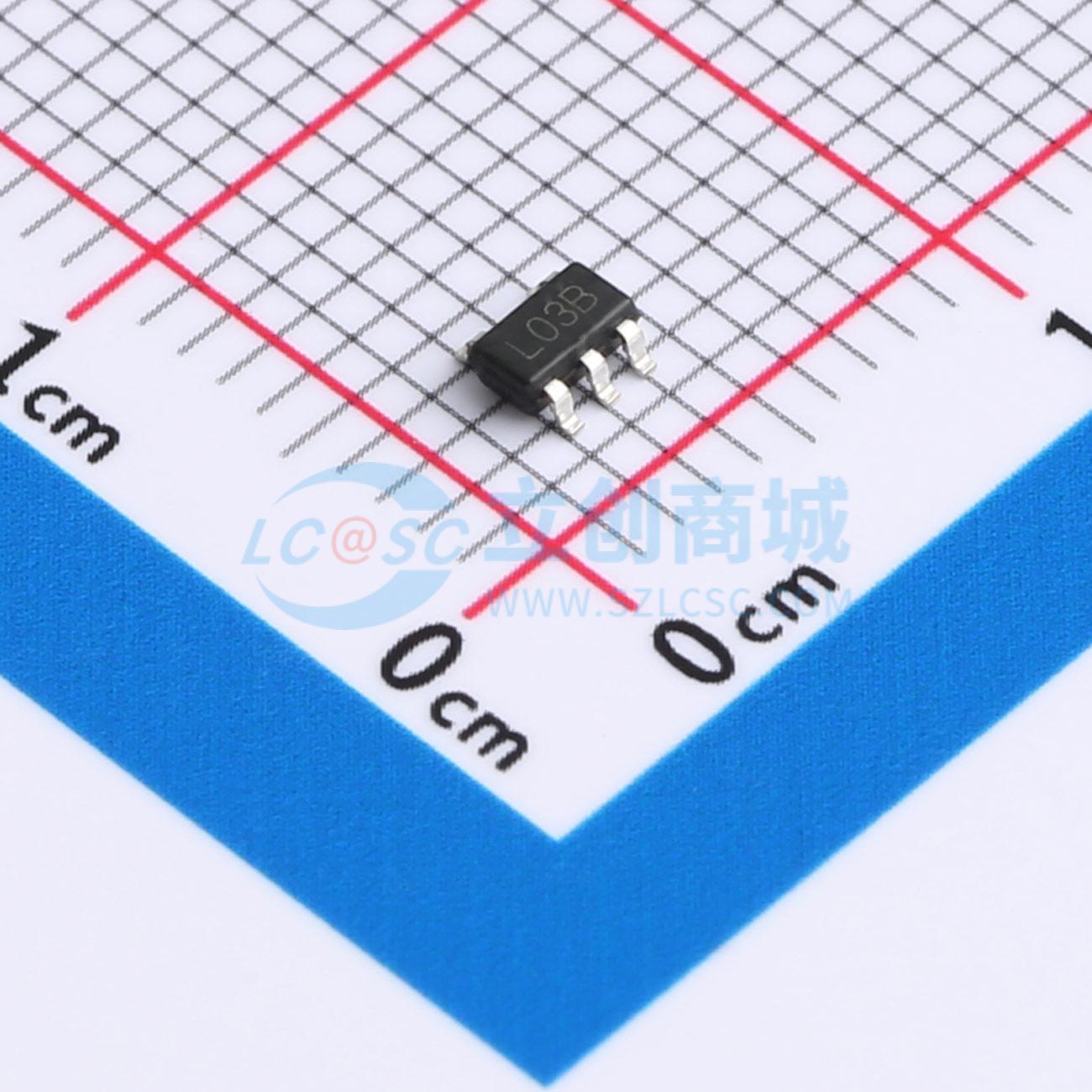 点击查看大图 LP2981IM5X-5.0实物图